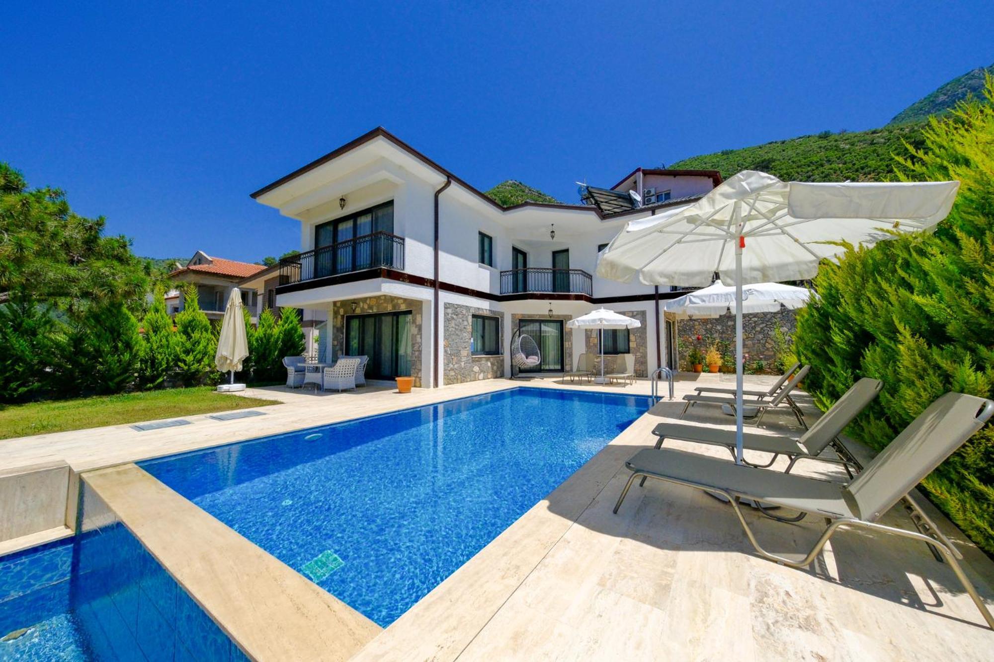 Mediterranean Breeze Villa - Family-Friendly Luxury Villa - Fethiye By Sunworld Villas Exteriör bild