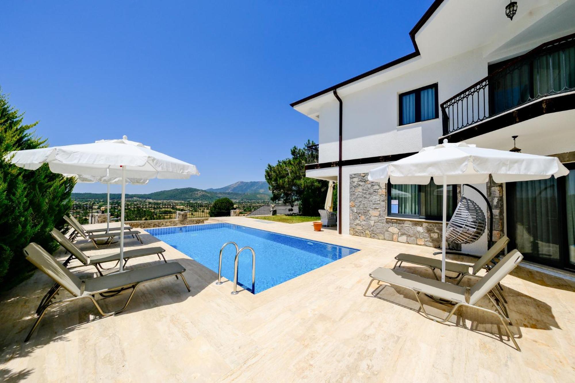 Mediterranean Breeze Villa - Family-Friendly Luxury Villa - Fethiye By Sunworld Villas Exteriör bild
