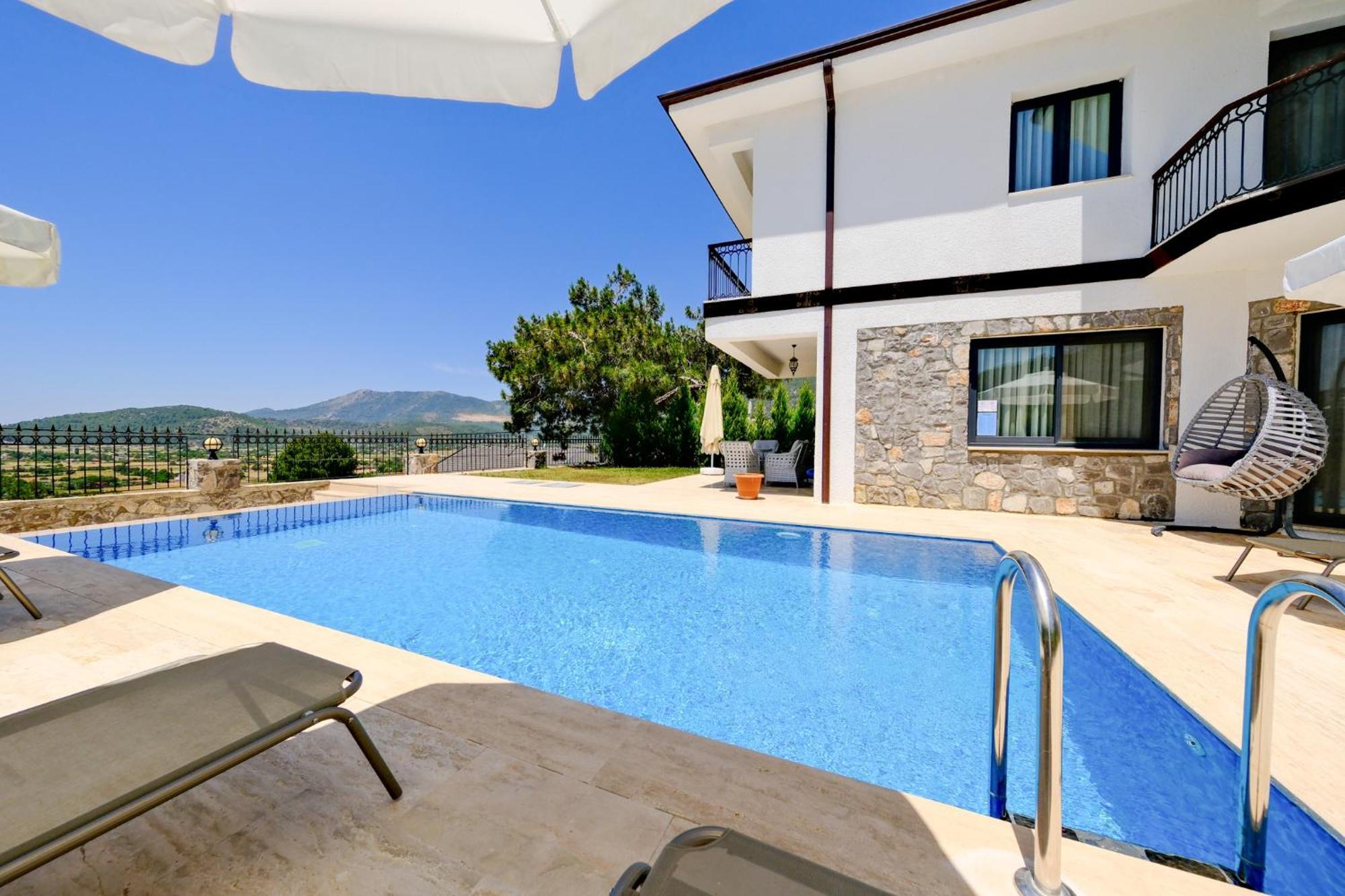 Mediterranean Breeze Villa - Family-Friendly Luxury Villa - Fethiye By Sunworld Villas Exteriör bild